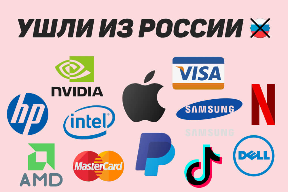 компании которые ушли из россии